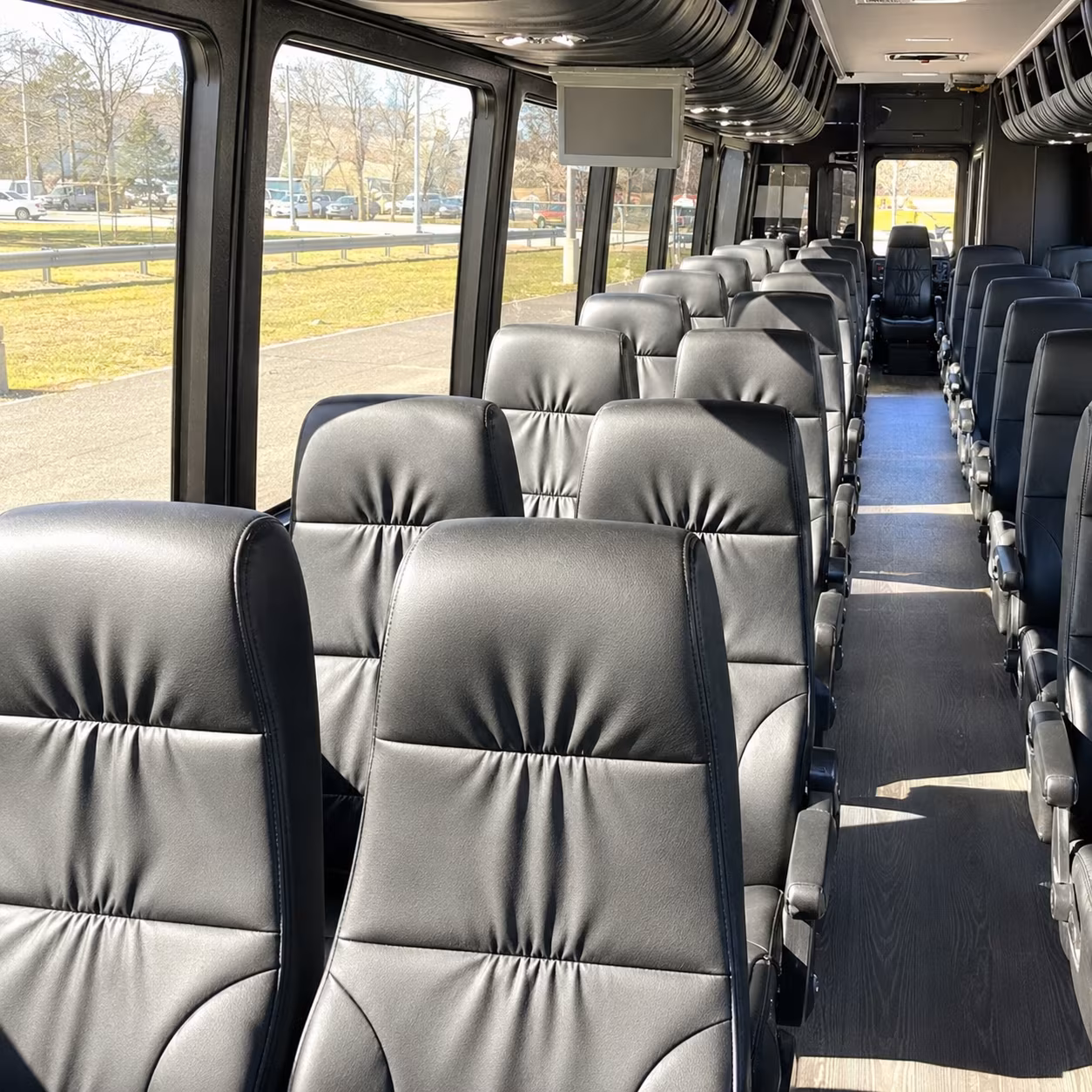 merced concert transportation onboard seating