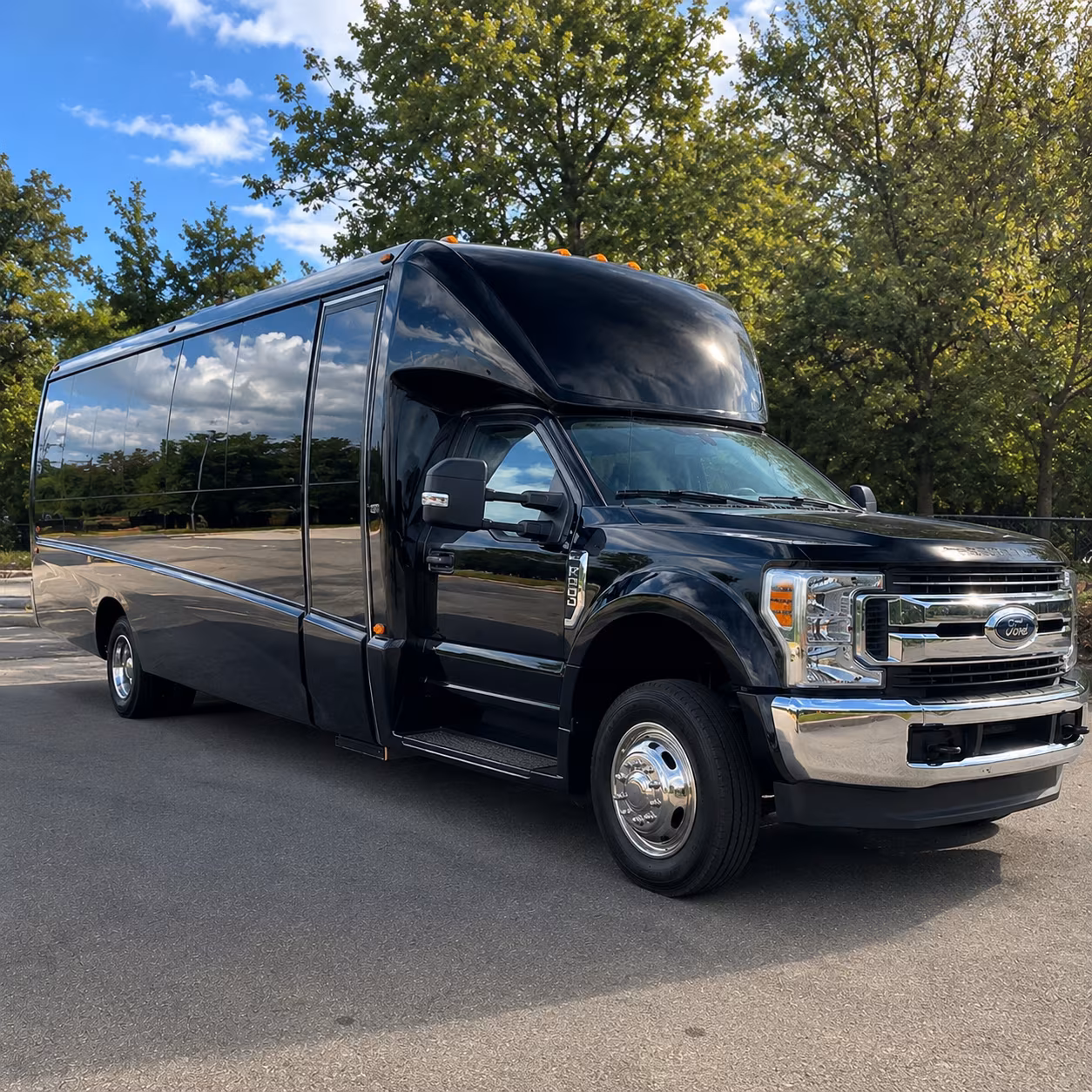 merced private event transportation onboard seating