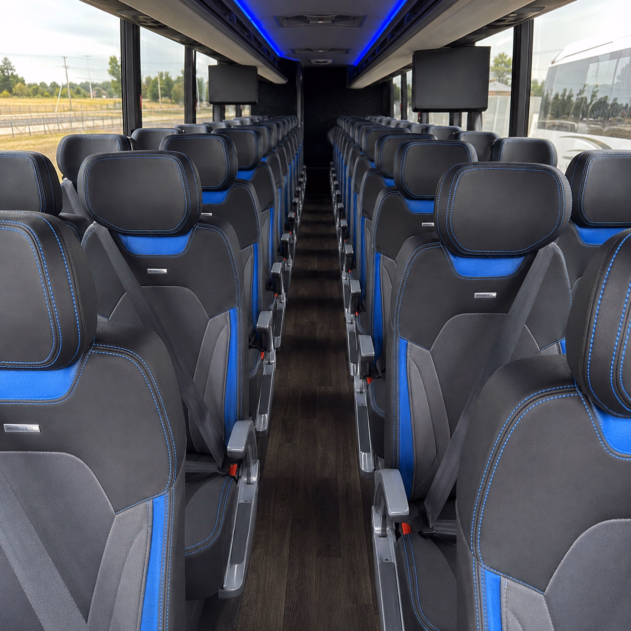 merced wine tour brewery transportation onboard seating
